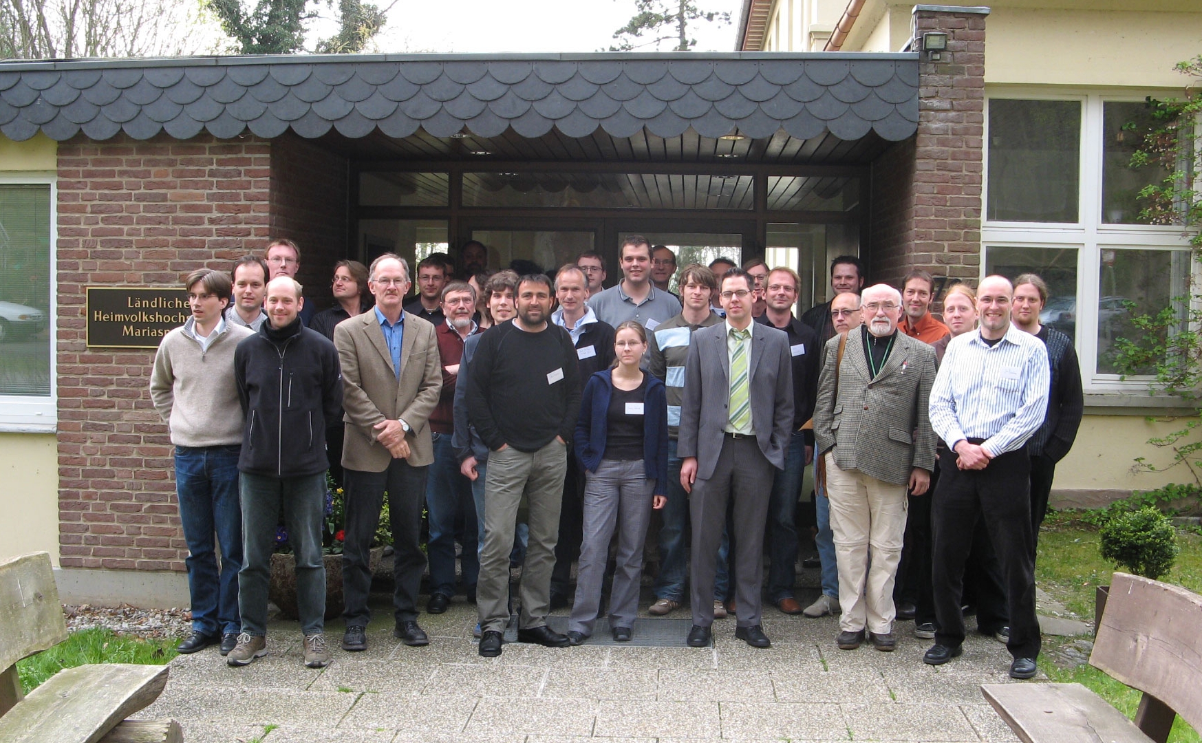 Teilnehmer des Datenmanagement Workshops in Göttingen, April 2007